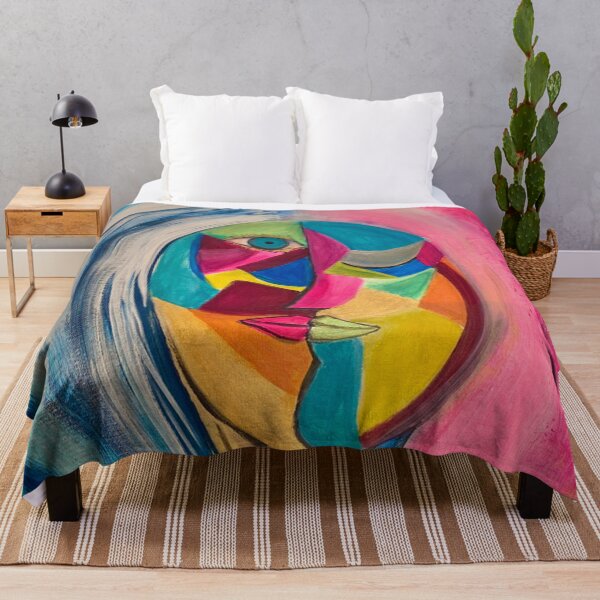 Item preview, Abstract Painting Of Woman, MCM Art designed and sold by concettaellis.