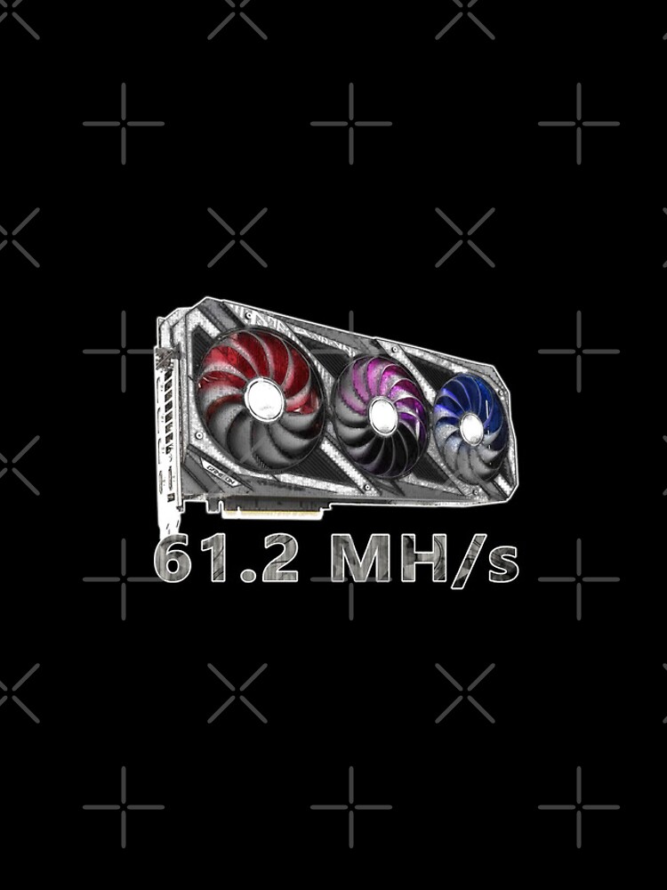 Thumbnail 4 of 4, iPhone Case, GPU Hashrate designed and sold by StepupDesign.