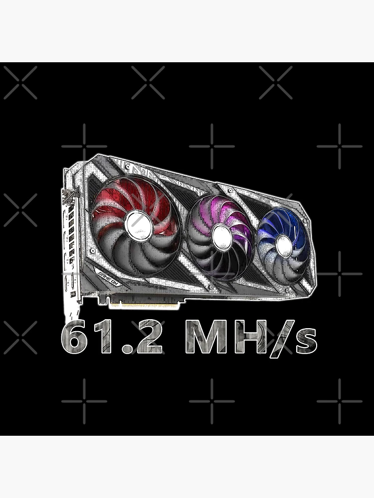 Thumbnail 4 of 4, Clock, GPU Hashrate designed and sold by StepupDesign.