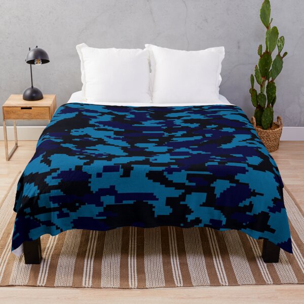 Item preview, Blue Camo pattern digital Camouflage designed and sold by Tshirtstory.