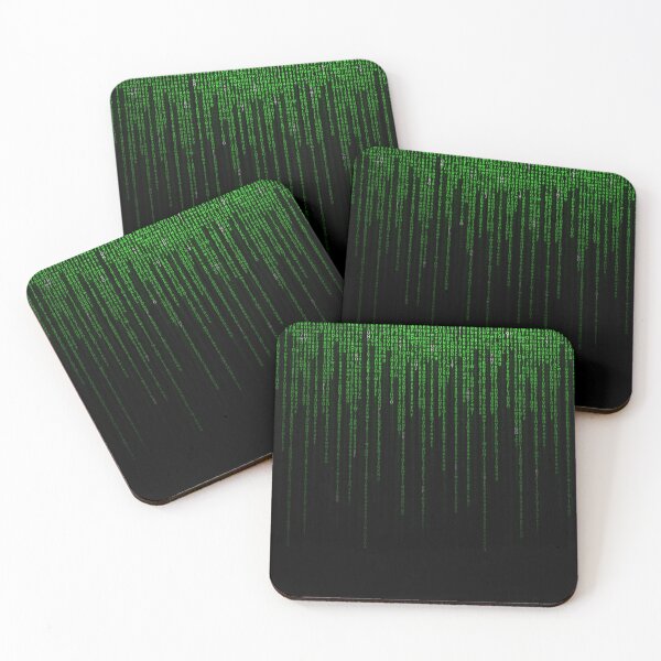 Item preview, Matrix green code designed and sold by Fitandstylish.