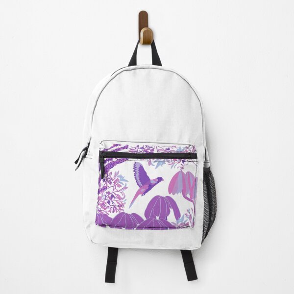 Item preview, Neon Rainbow Lorikeet Botanical on White designed and sold by Digitaldingo.