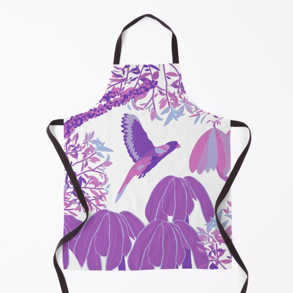 Item preview, Neon Rainbow Lorikeet Botanical on White designed and sold by Digitaldingo.