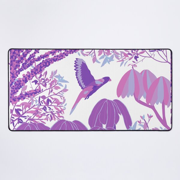 Item preview, Neon Rainbow Lorikeet Botanical on White designed and sold by Digitaldingo.