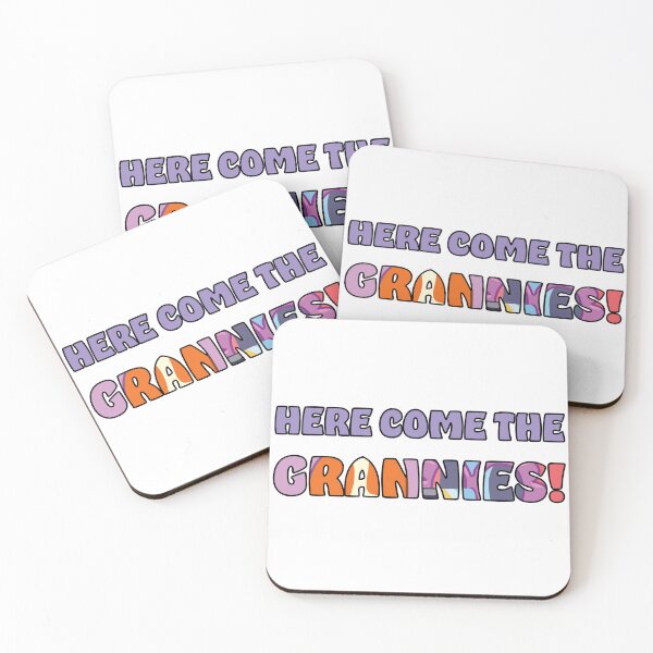 Item preview, Here Come the Grannies! designed and sold by Creightica.