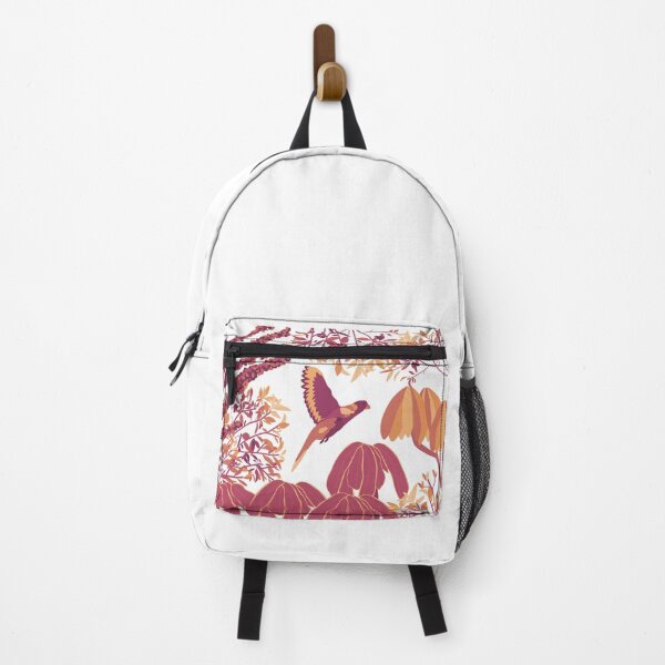 Item preview, Blaze Rainbow Lorikeet Botanical on White designed and sold by Digitaldingo.