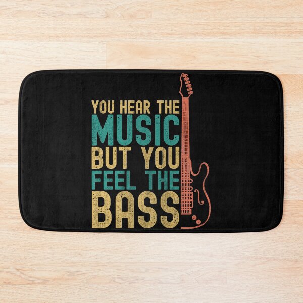 Item preview, You hear the music but you feel the bass! Guitar T-shirt  designed and sold by KGN  CREATIVITY.