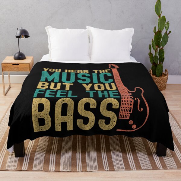 Item preview, You hear the music but you feel the bass! Guitar T-shirt  designed and sold by KGN  CREATIVITY.