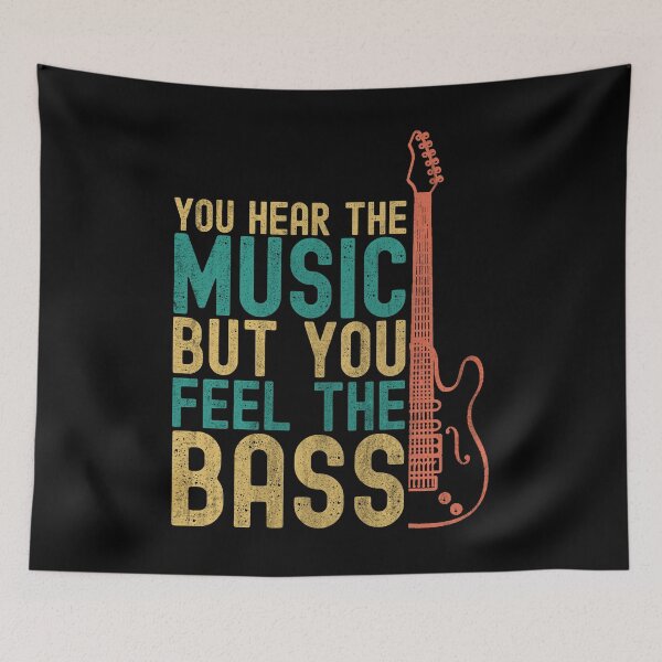Item preview, You hear the music but you feel the bass! Guitar T-shirt  designed and sold by KGN  CREATIVITY.