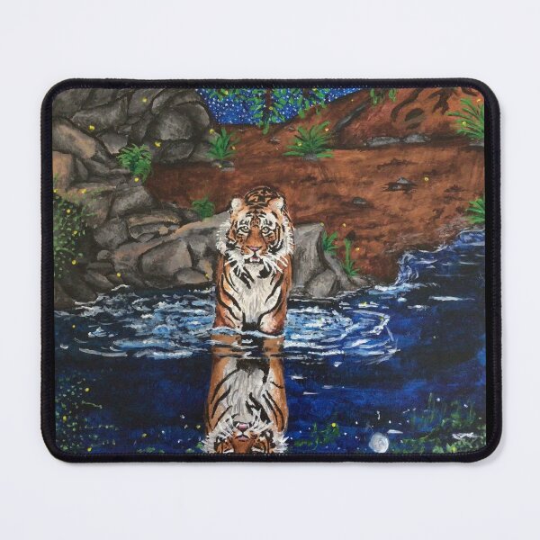 Item preview, Tiger reflection designed and sold by Crystalgirlwolf.
