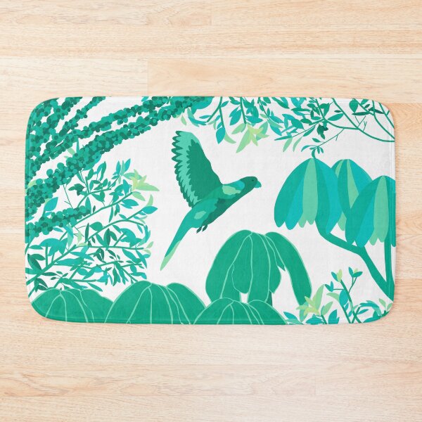 Item preview, Breeze Rainbow Lorikeet Botanical on White designed and sold by Digitaldingo.