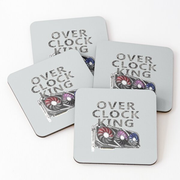 Item preview, Overclocking King Sticker designed and sold by StepupDesign.