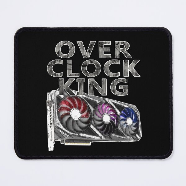 Item preview, Overclocking King Sticker designed and sold by StepupDesign.