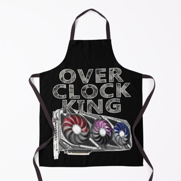 Item preview, Overclocking King Sticker designed and sold by StepupDesign.