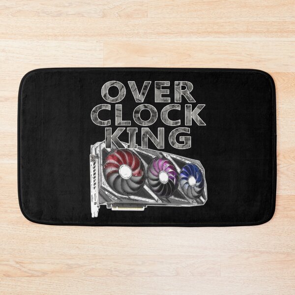 Item preview, Overclocking King Sticker designed and sold by StepupDesign.