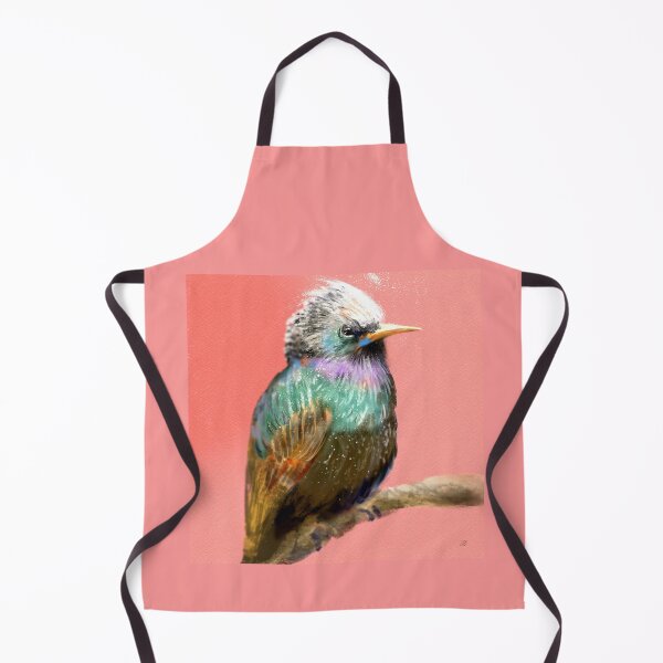 Item preview, Grumpy, European starling, bird designed and sold by Almondtree.