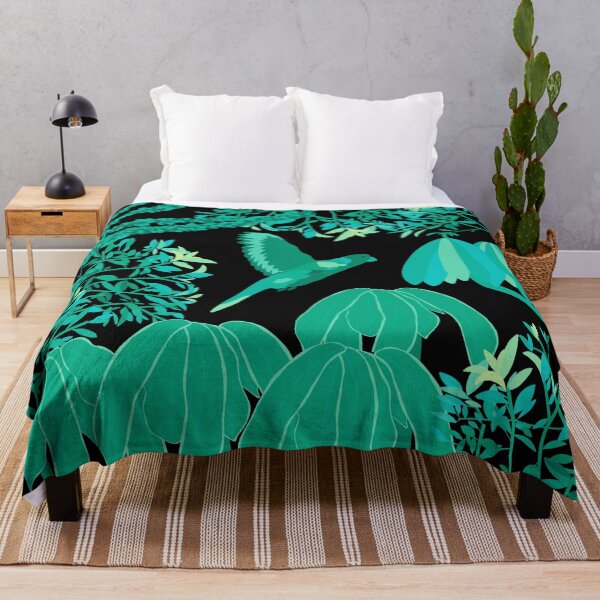 Item preview, Breeze Rainbow Lorikeet Botanical on Black designed and sold by Digitaldingo.