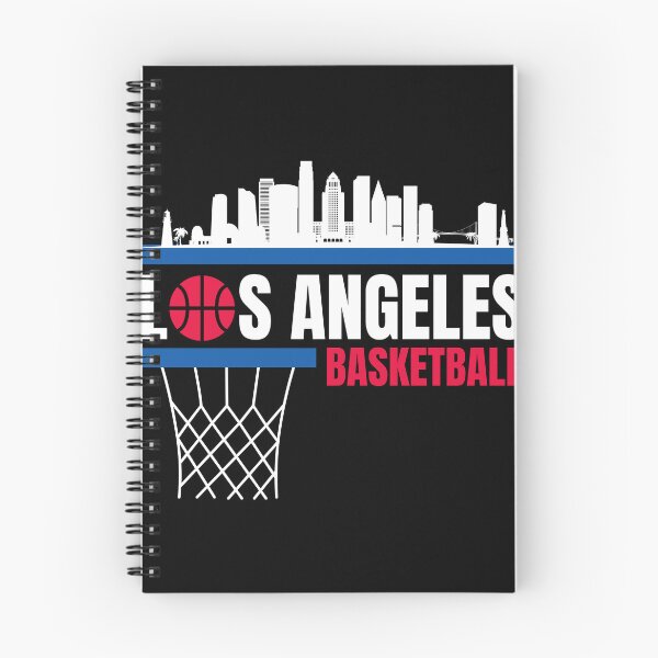 Item preview, Los Angeles Basketball Red, Blue, White Los Angeles Skyline NBA Apparel designed and sold by CameronBischoff.