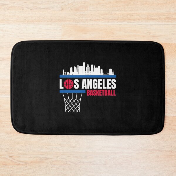 Item preview, Los Angeles Basketball Red, Blue, White Los Angeles Skyline NBA Apparel designed and sold by CameronBischoff.