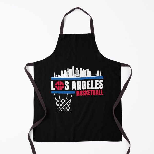 Item preview, Los Angeles Basketball Red, Blue, White Los Angeles Skyline NBA Apparel designed and sold by CameronBischoff.