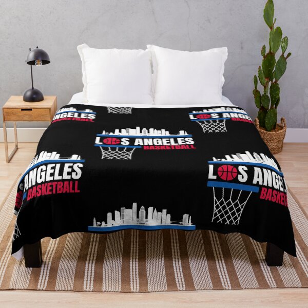 Item preview, Los Angeles Basketball Red, Blue, White Los Angeles Skyline NBA Apparel designed and sold by CameronBischoff.