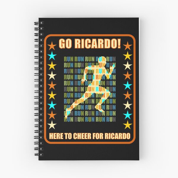 Item preview, Go Ricardo Runner Support Fan Here to Cheer Favorite Athlete designed and sold by artfulnotebook.