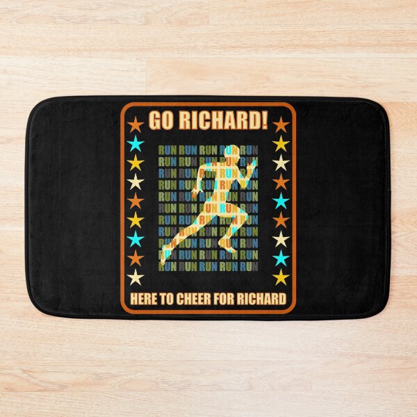 Item preview, Go Richard Runner Support Fan Here to Cheer Favorite Athlete designed and sold by artfulnotebook.