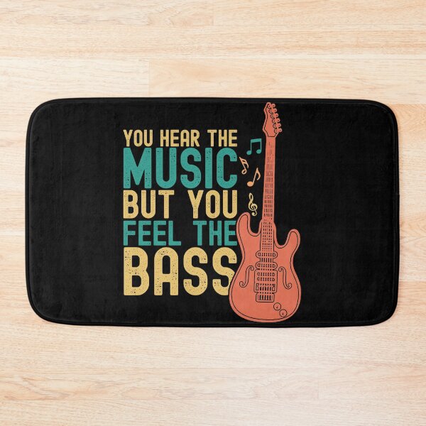 Item preview, You hear the music but you feel the bass! Guitar T-shirt  designed and sold by KGN  CREATIVITY.