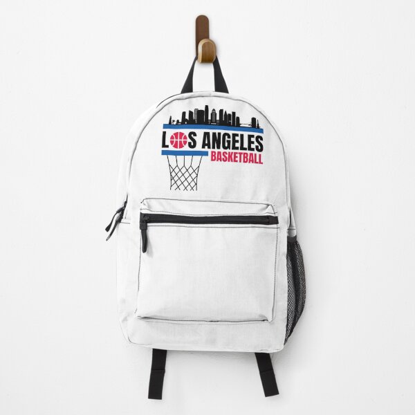 Item preview, Los Angeles Basketball Red, Blue and Black City Skyline Los Angeles NBA Apparel designed and sold by CameronBischoff.