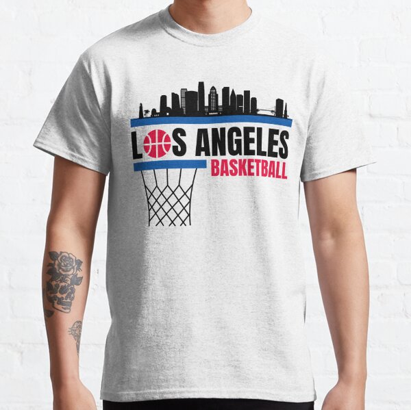 los angeles basketball t shirt