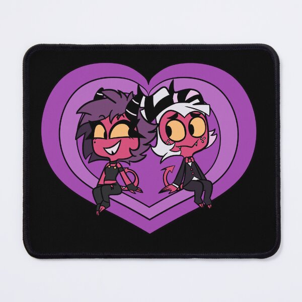 Item preview, Millie and Moxxie Valentines designed and sold by SketchyKay.
