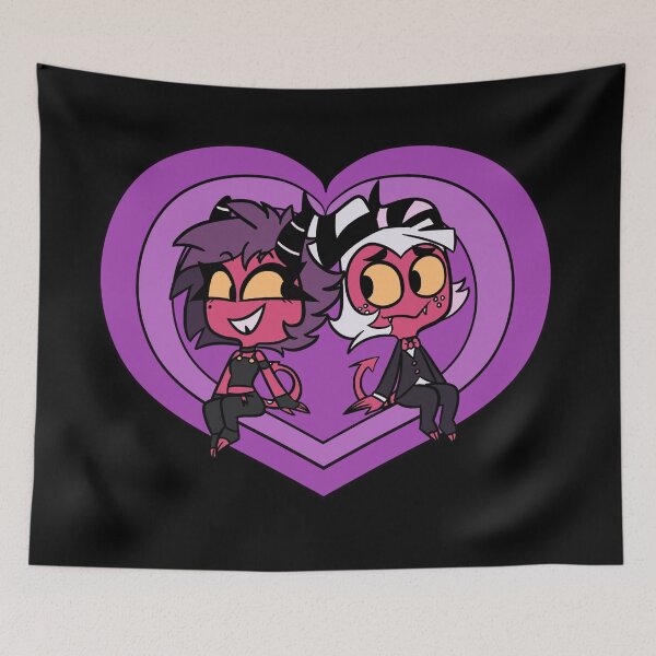 Item preview, Millie and Moxxie Valentines designed and sold by SketchyKay.