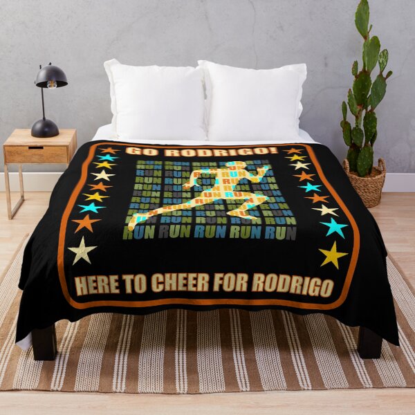 Item preview, Go Rodrigo Runner Support Fan Here to Cheer Favorite Athlete designed and sold by artfulnotebook.
