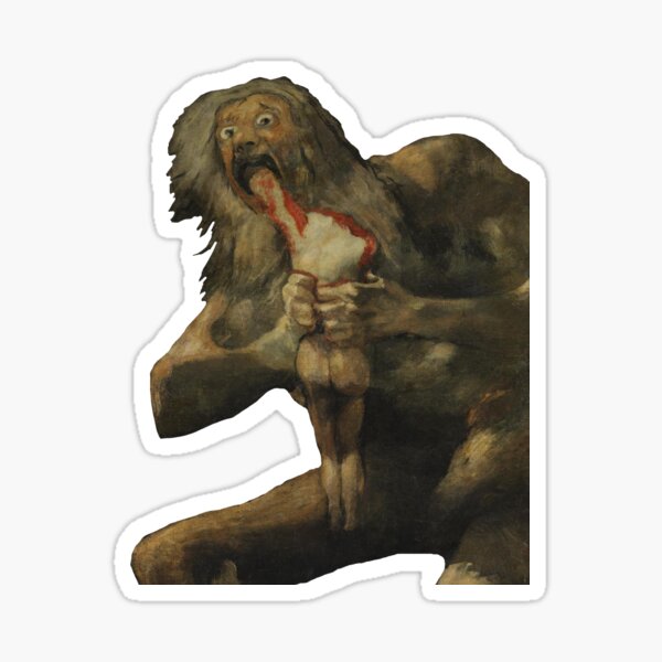 Item preview, Saturn Devouring His Son designed and sold by stellersjay.
