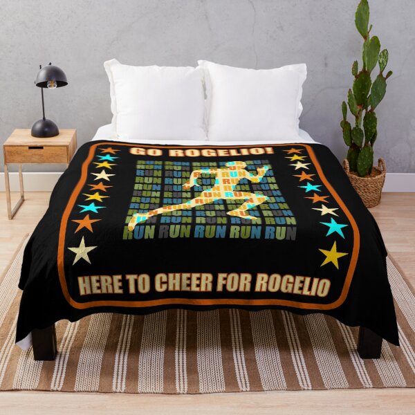Item preview, Go Rogelio Runner Support Fan Here to Cheer Favorite Athlete designed and sold by artfulnotebook.