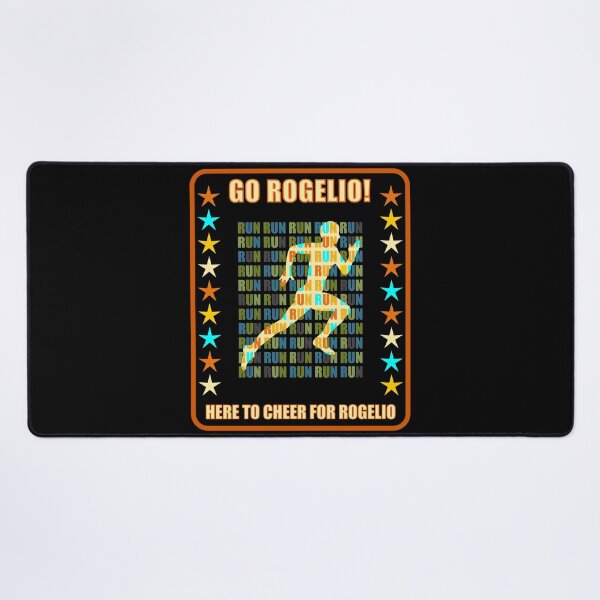 Item preview, Go Rogelio Runner Support Fan Here to Cheer Favorite Athlete designed and sold by artfulnotebook.