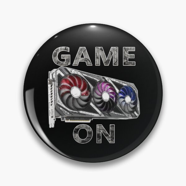 Item preview, Game On Sticker designed and sold by StepupDesign.