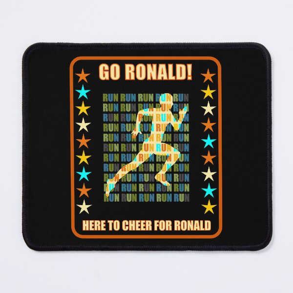 Item preview, Go Ronald Runner Support Fan Here to Cheer Favorite Athlete designed and sold by artfulnotebook.