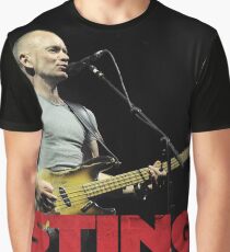 Sting Tour 2017 Graphic T-Shirt