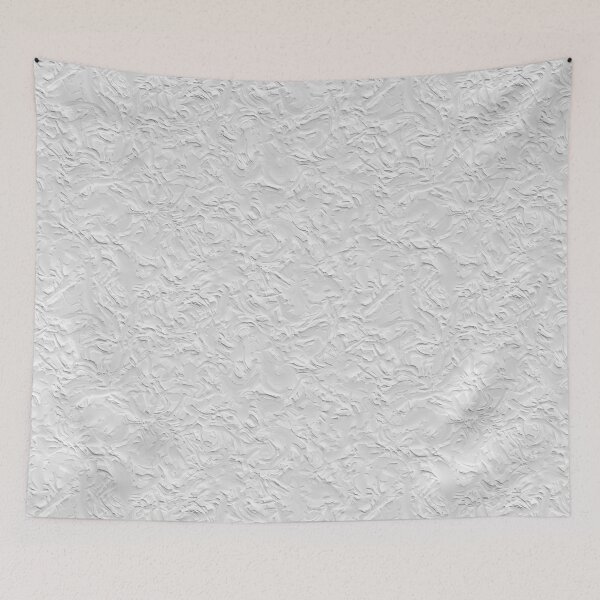 Item preview, White Textured Stone, Monochrome Abstract Art designed and sold by TGIYHome.