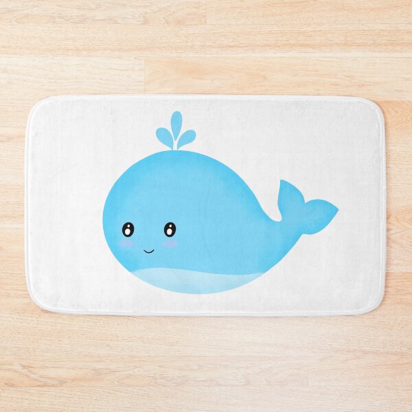 Item preview, Cute Kawaii Blue Whale designed and sold by Orchyd.