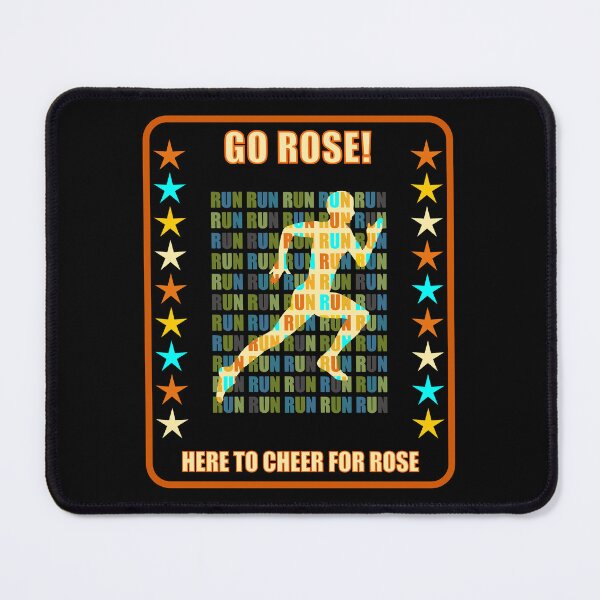 Item preview, Go Rose Runner Support Fan Here to Cheer Favorite Athlete designed and sold by artfulnotebook.
