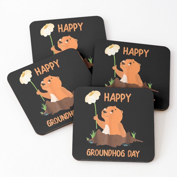 Item preview, Funny Happy Groundhog Day designed and sold by AshleyGold25k2.