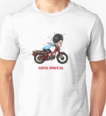 GONE POSTAL POSTIE BIKE MOTORCYCLE Unisex T-Shirt