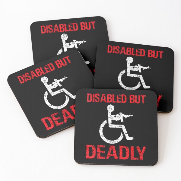 Item preview, Funny Disabled but deadly designed and sold by AshleyGold25k2.