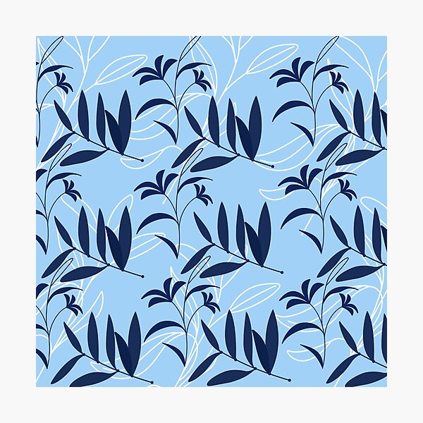 Item preview, diseños de patrones de hojas designed and sold by elfacreation.