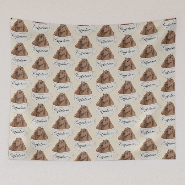 Item preview, Cuppabara Capybara in a Mug designed and sold by beerhamster.