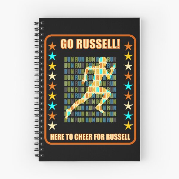 Item preview, Go Russell Runner Support Fan Here to Cheer Favorite Athlete designed and sold by artfulnotebook.