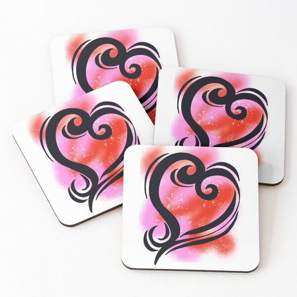 Item preview, Red & Pink Heart designed and sold by missmann.