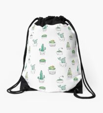 Cactus Drawstring Bag